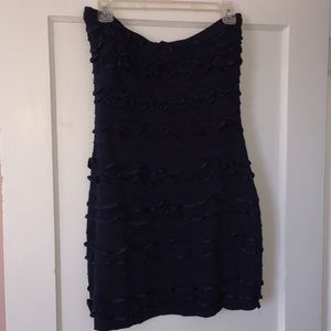 Navy blue mini